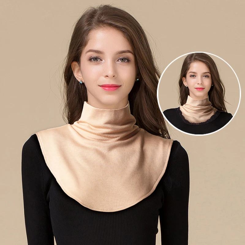 100-mulberry-silk-fake-collar-women-men-magnetic-detachable-neck-warmer-brushed-thermal-scarf-unisex-versatile-accessory