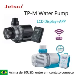 2023 Jebao Jecod aquarium EP submersible pump LCD display WIFI fish tank inverter silent top water circulation pump fish pond