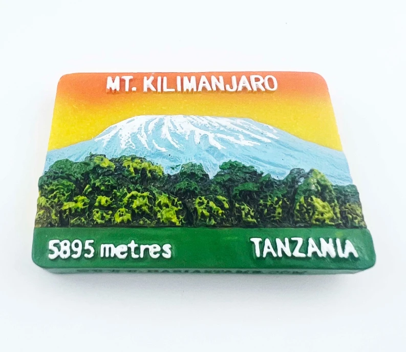 Kilimanjaro, Tanzania, Africa 3d fridge magnets refrigerator magnets home decoration collection gift