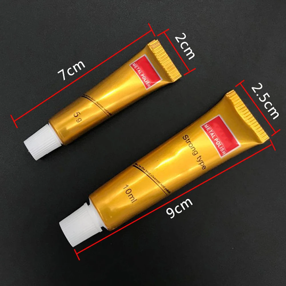 금속 연마 크림, 자동차 오토바이 앤티크 제거용 다기능 클리닝 크림, 녹 연마 연마제, 5g, 10g, 15g