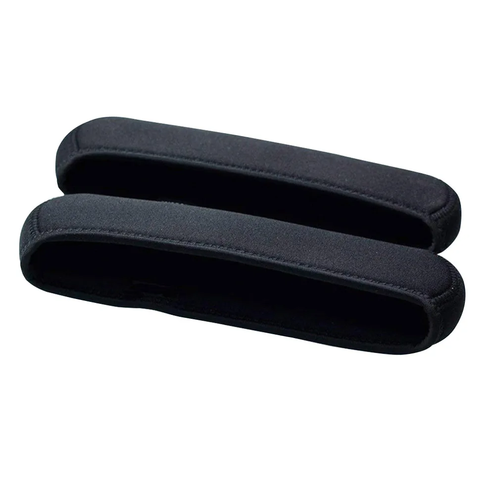 

2pcs 1 Pair Office Chair Arm Rest Cover Neoprene Cushion Pad For Elbow Support Armrest Protector Home Office Use L Black