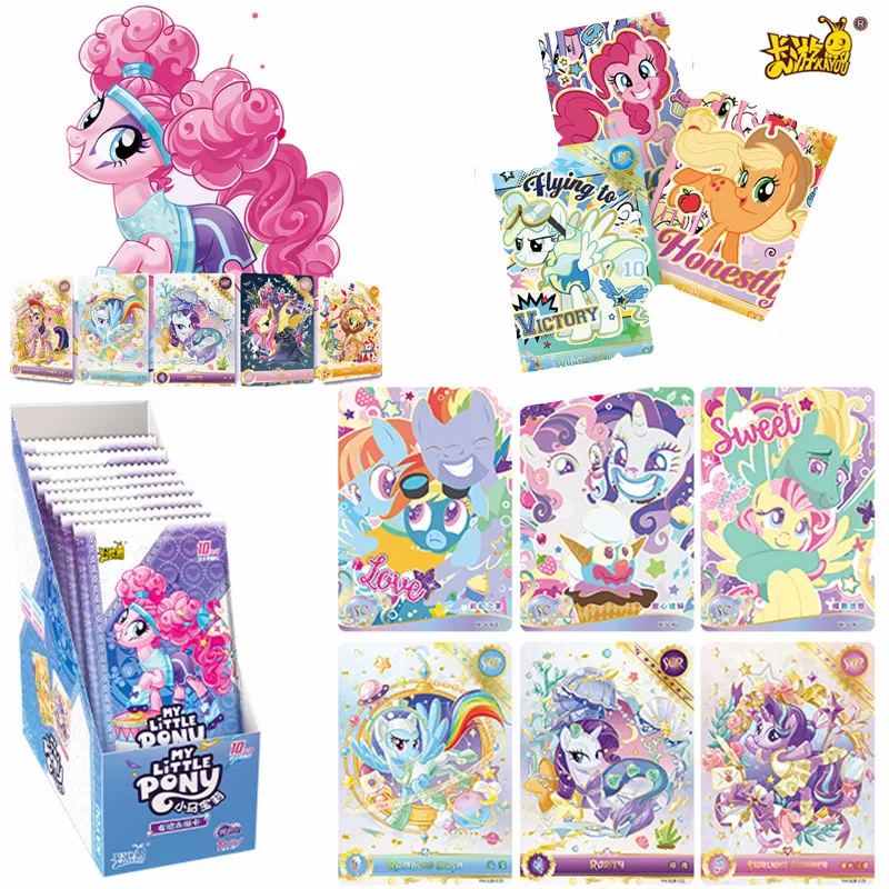 KAYOU My Little Pony:Friendship is Magic Cards Anime Peripherals Rare SC SGR Collectible Card New Game Collection Card Toys Gift