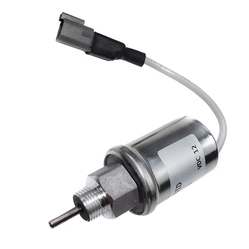 Solenoide de apagado de combustible WOLFIGO 12V para Perkins 402D 403D 404D 404C 403C U 85206452 185206452   U U.S. 85206520   35107U 185206192