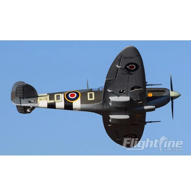 Flightline 공식 정통 Rc 1.2m 윙스팬 제2차 세계 대전 모델 Super Marin "Spitfire" Mk.Ixc 원격 제어 우주 모델 비행기