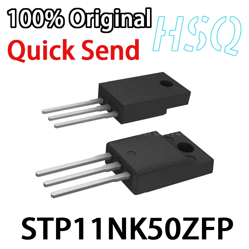 1PCS New P11NK50ZFP Field-effect Transistor MOS STP11NK50ZFP