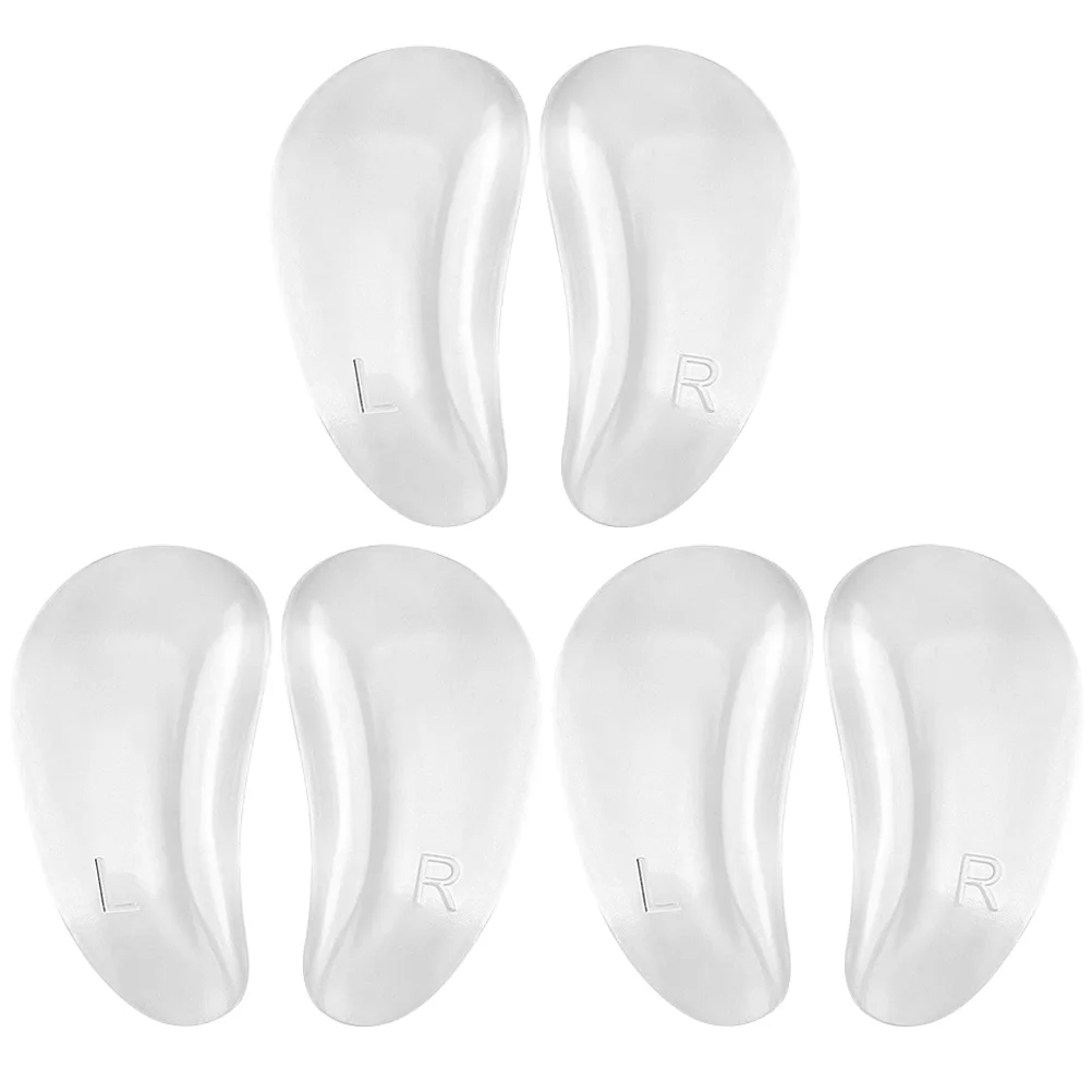 3 Pairs Gel Arch Support Cushions Arch Support Insoles Adhesive Arch Supports for Women