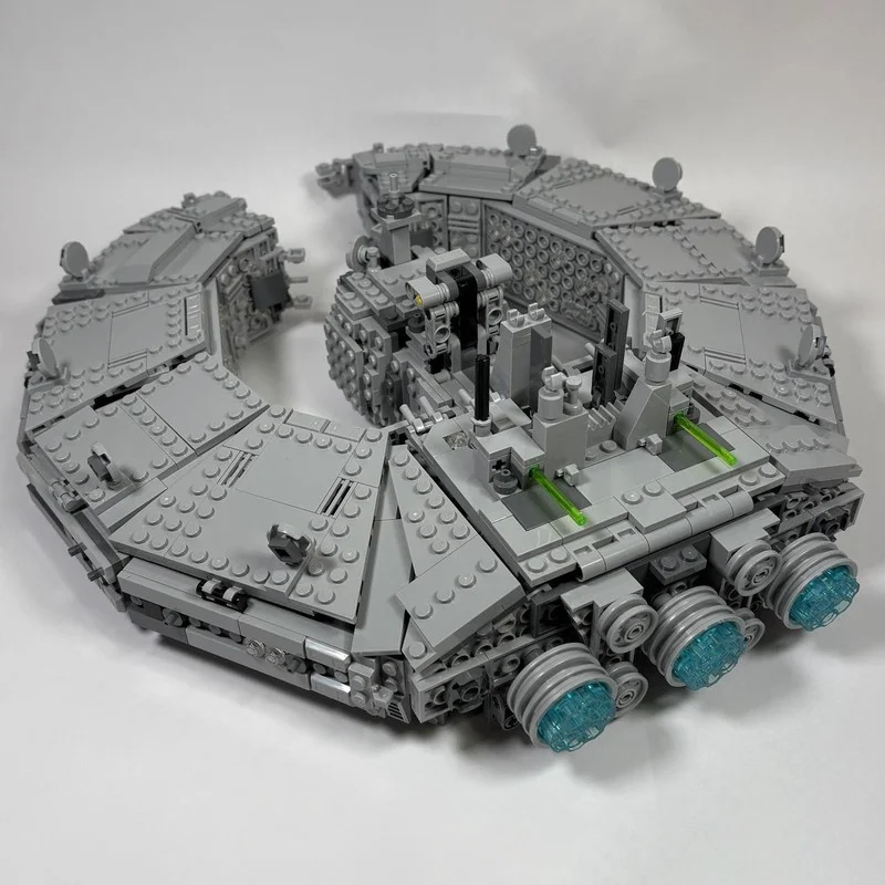 1469 Uds. MOC construcción alternativa Lucrehulk clase estrella modelo juguete de construcción bloques construcción regalo de Navidad montar ladrillo DIY niños