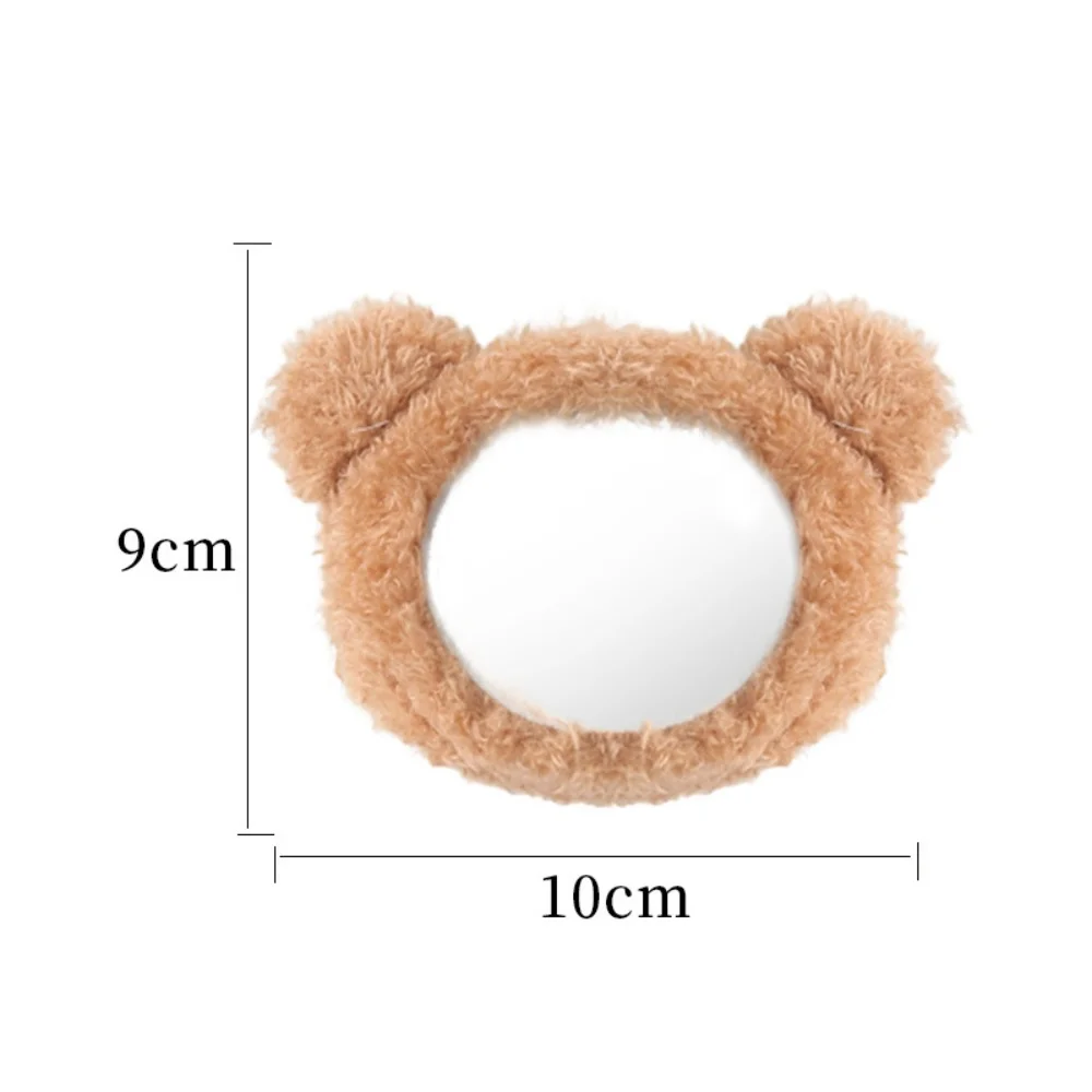 مرآة محمولة لطيفة وخفيفة الوزن وجيب صغير لمستحضرات التجميل، مرآة سفر محمولة عالية الوضوح لهدية السفر للفتيات #3