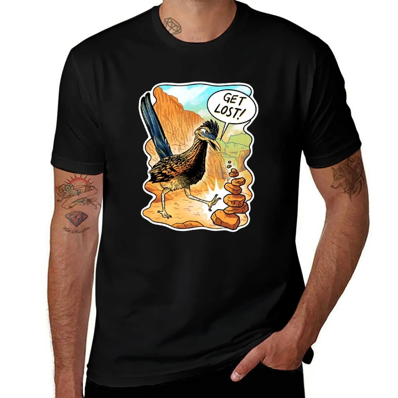 Not A Cairn In The World T-Shirt Street Art Print Tee Shirt T-Shirt