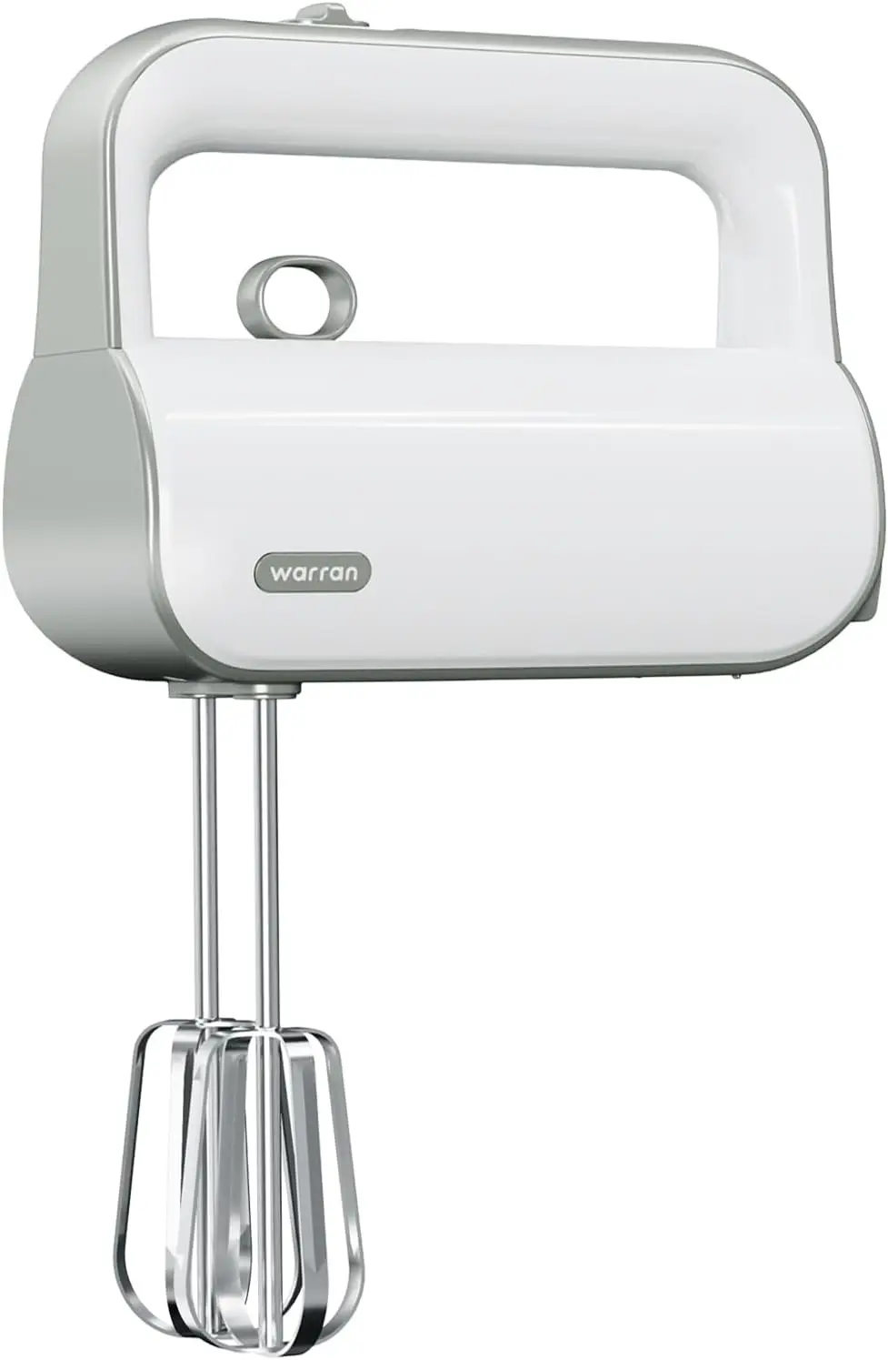 

Master 5-Speed Electric Hand Mixer with Turbo Boost, Stainless Steel Whisk, Beaters, Dough Hooks & Milk Frother