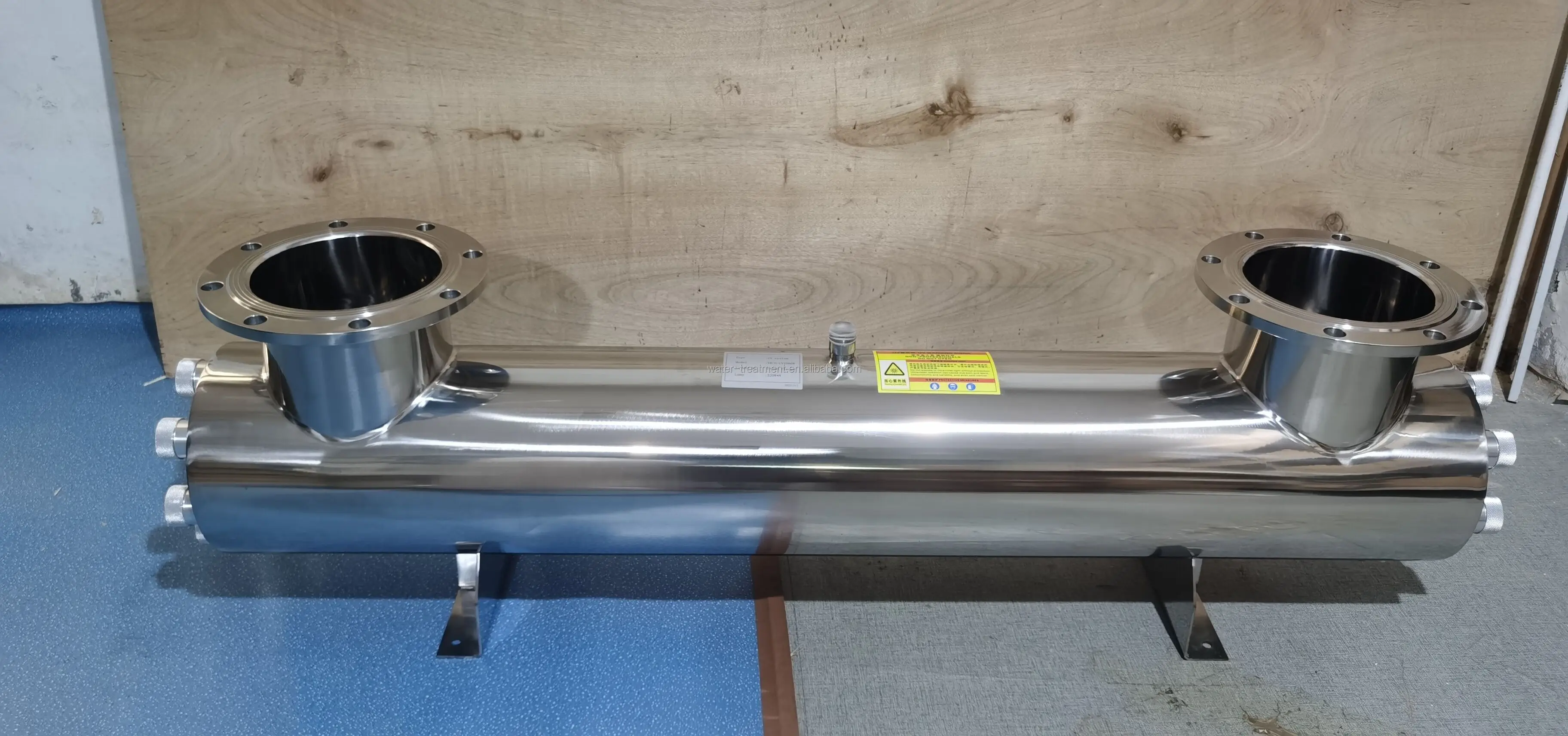 التعقيم بالأشعة فوق البنفسجية 304 الفولاذ المقاوم للصدأ مياه الشرب 360 واط 30 م 3 / ساعة معالجة المياه نظام تصفية حمام السباحة حمام سباحة