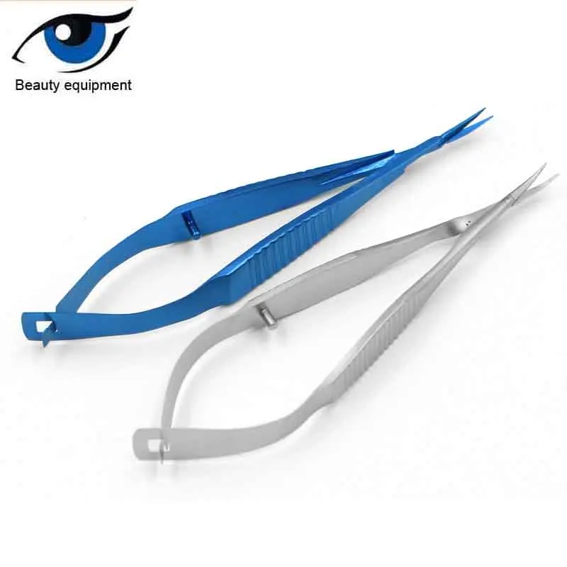 Titanium alloy scissors Ophthalmic microsurgery 8.5cm Venus scissors surgical tools animal experiment tool