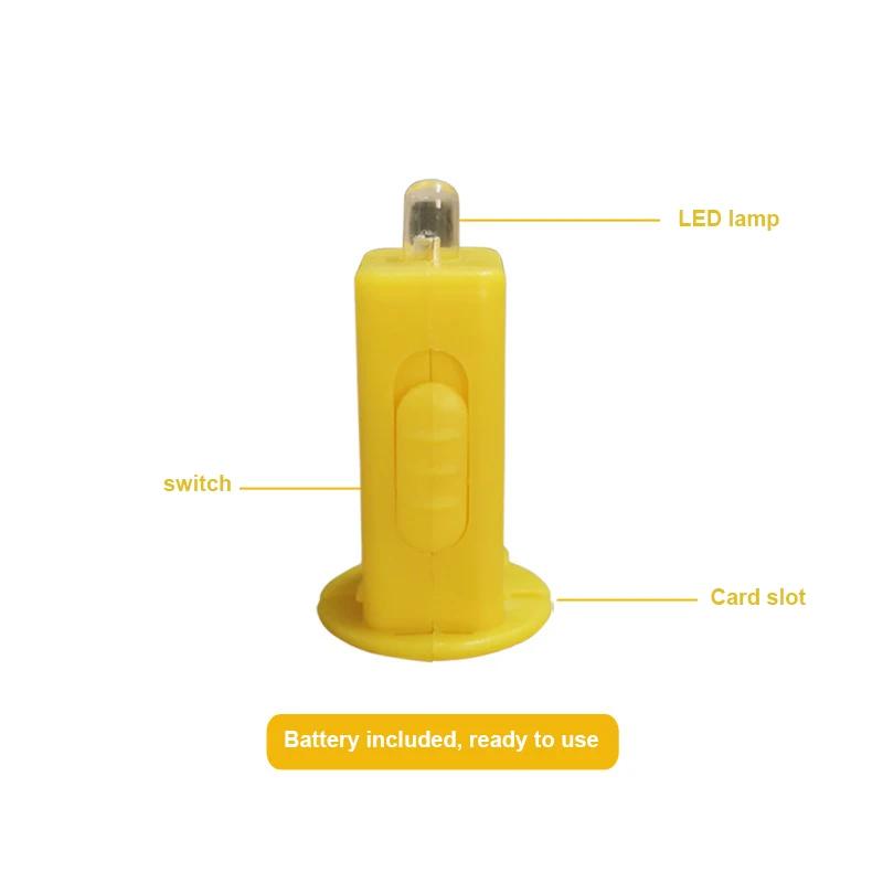 Lampu Led lentera elektronik, dioperasikan baterai dekorasi lilin kecil pesta pernikahan lampu Led tahan angin