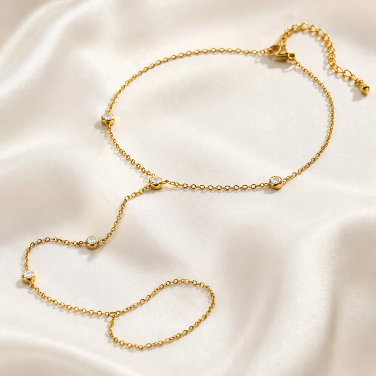 กำไลข้อเท้าสแตนเลสสตีลประดับเพ - Jc Jewelry & Watches Photos บทวิจารณ์และราคา
