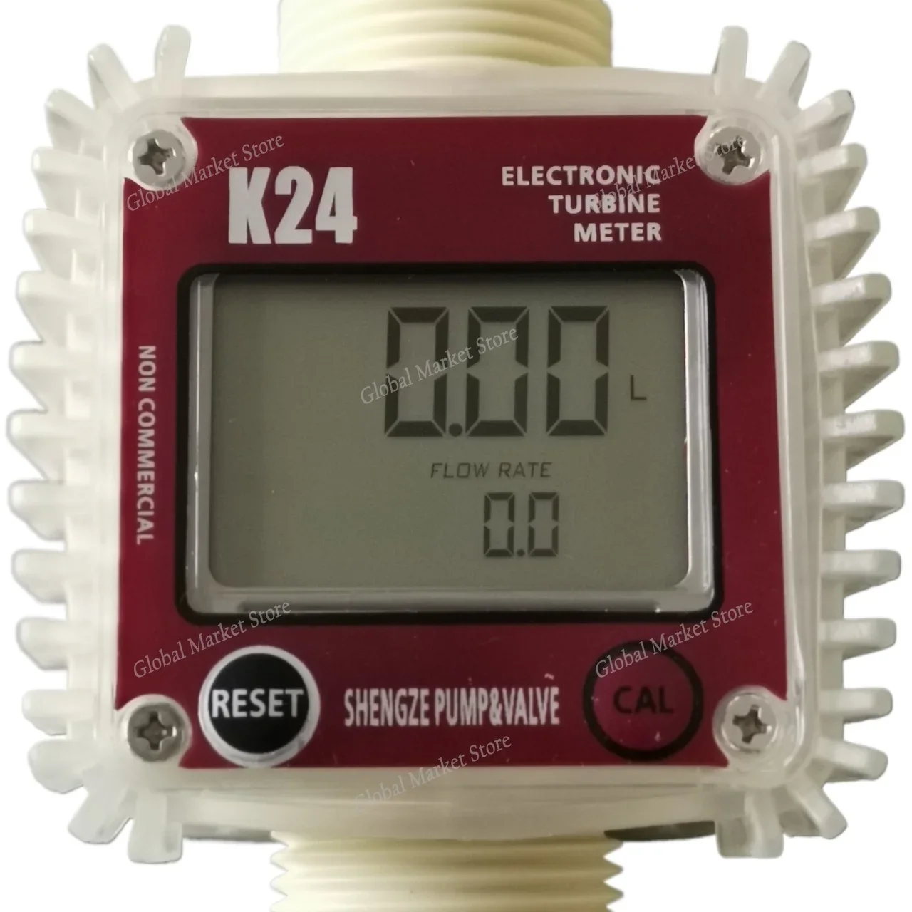 

Переносной турбинный расходомер K24, датчик Caudalimetro, подходит для химической промышленности, дизельного топлива, расходомера соку, расходомера метанола.