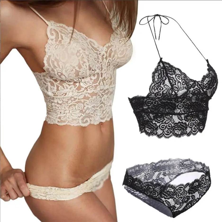Erotic Europe Brand Sales Sexy Lace Women Push Up Bra Sets High Quality Bra And Panty French Lace Breathable Sex Lingerie S2913