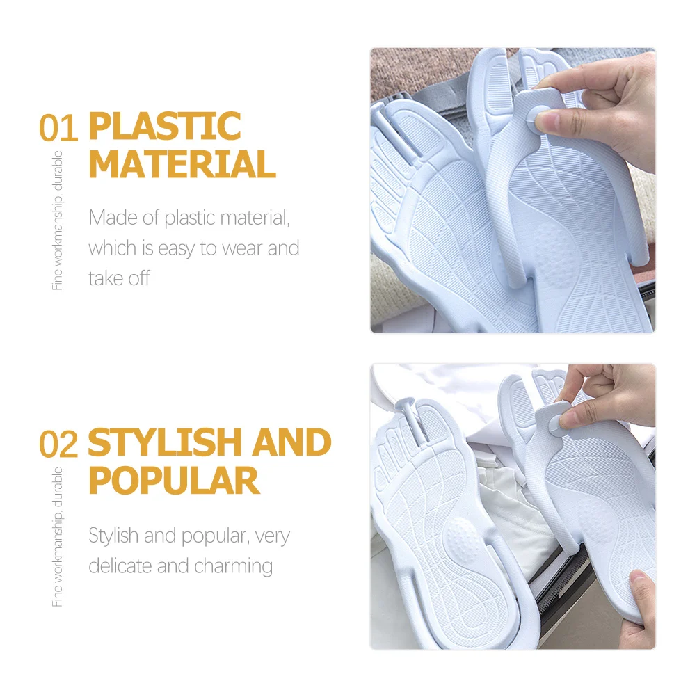 

Foldable Slippers Bathroom Sandals Dorm Shower Shoes Home Beach Lightweight Hotel Flat Bottom Fashion