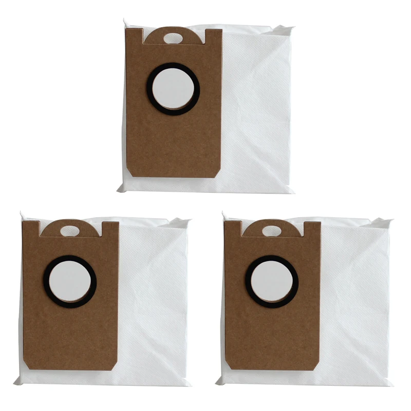 3Pcs Dust Bags For Uoni V980 Max V980 Plus Robot Vacuum Dirt Disposal Bags Replacement Parts