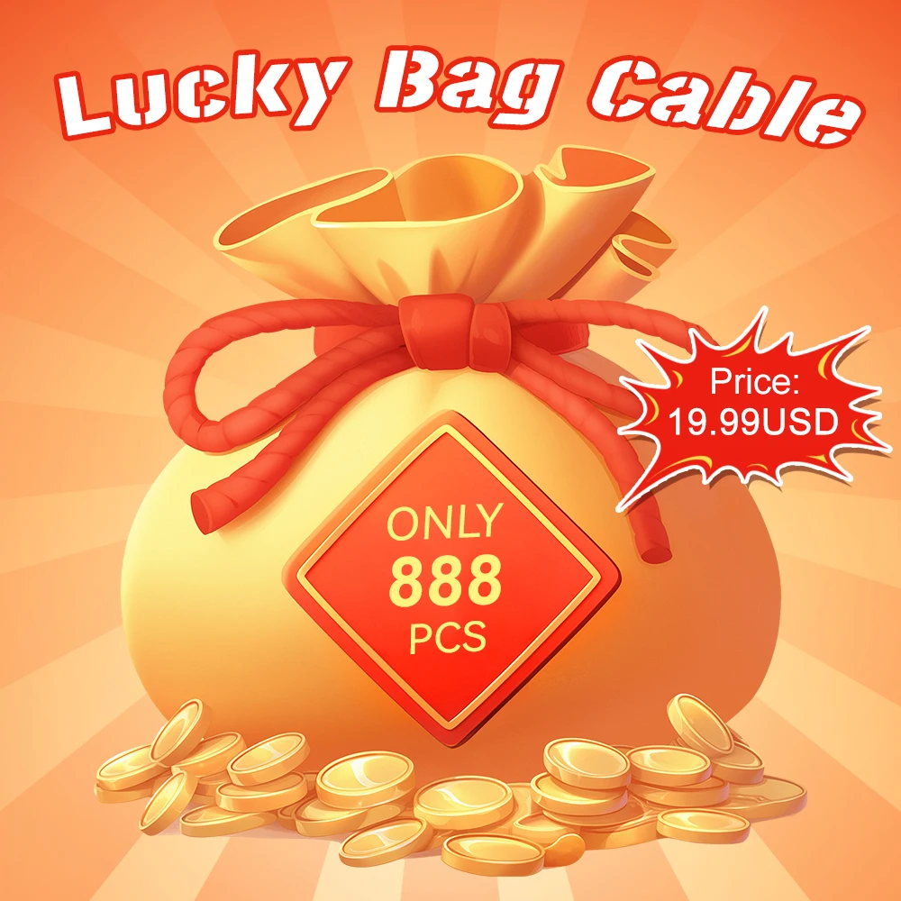 

Kinera Celest 2025 Lucky Bag Earphone Cable Ruyi With MIC Sky Wing Ace 2.0 MIA Gleipnir Orlog For Hifi Headphone Cable Gift