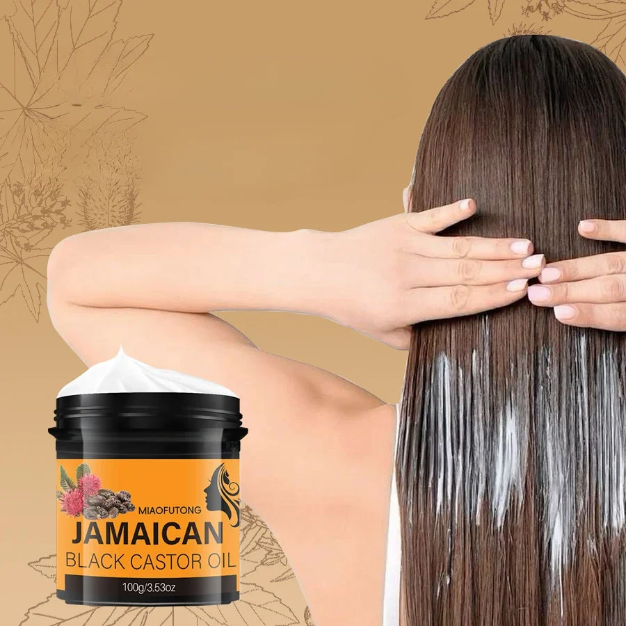 

Jamaican Black Castor Oil Conditioner Moisturizes Smooth Long-lasting Moisturizing Improves Dryness Enhances Shine Haircare