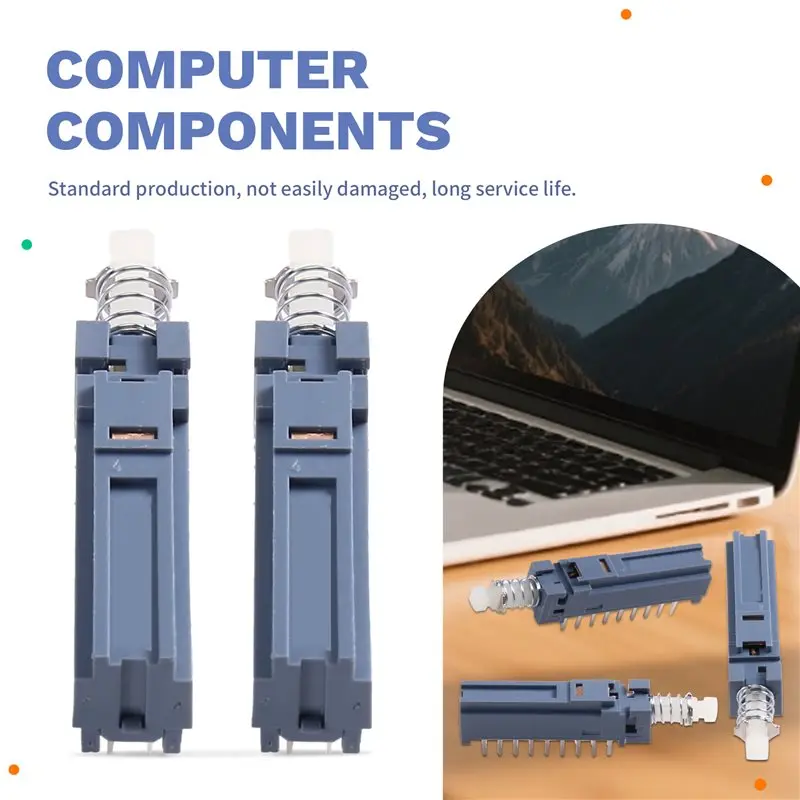 ABNL For Computer Accessories For 3Pcs MPNS6A MPN-S6-A 6-Way Power Switch With Lock Self-Locking 18-Pin Keyboard Switch