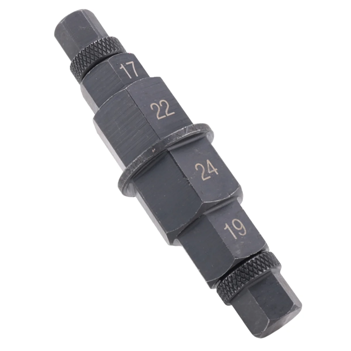 Новый шестигранный инструмент для передней оси мотоцикла, колесо 12 14 17 19 22 24 мм 6 в 1, инструмент-адаптер гнезда шпинделя мотоцикла 3/8 дюйма