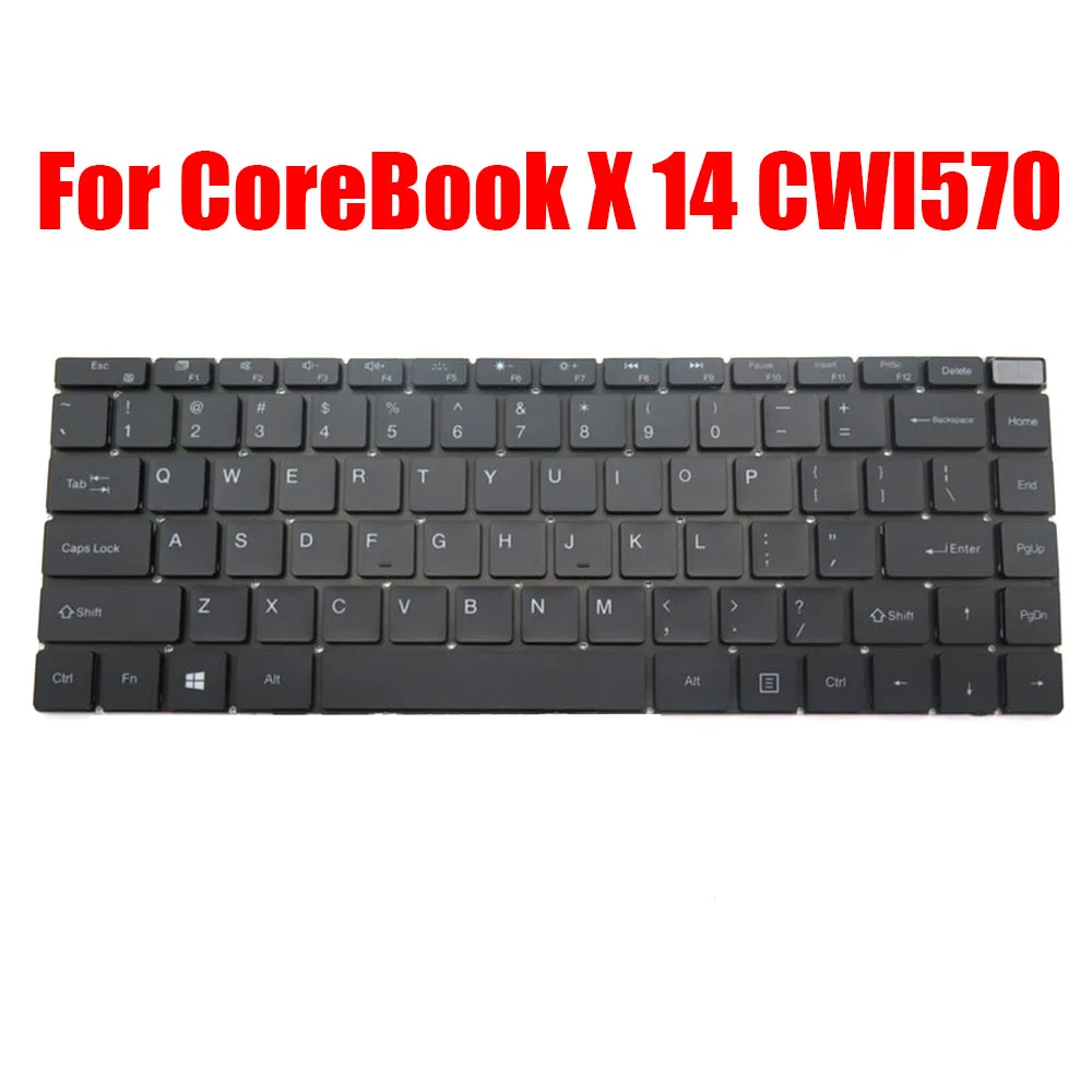 

Клавиатура для ноутбука Chuwi для CoreBook X 14 CWI570, английская, английская, черная, без подсветки, Новинка