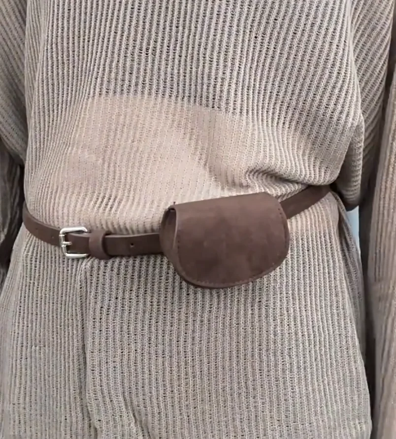 Tas Kulit Suede Imitasi Vintage Wanita Korset Wanita Cummerbund Mantel Ikat Pinggang Gaun Dekorasi Sabuk Sempit J1669