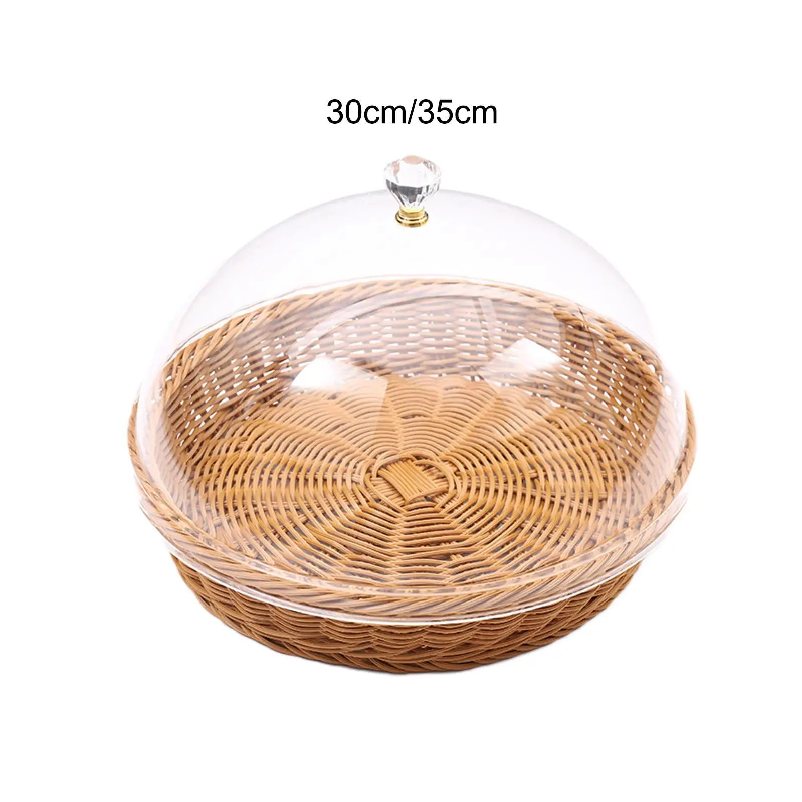 Bread Basket Multipurpose Breakfast Basket Snack Cookies Display Food Serving Basket for Camping Home Party Living Room Desk