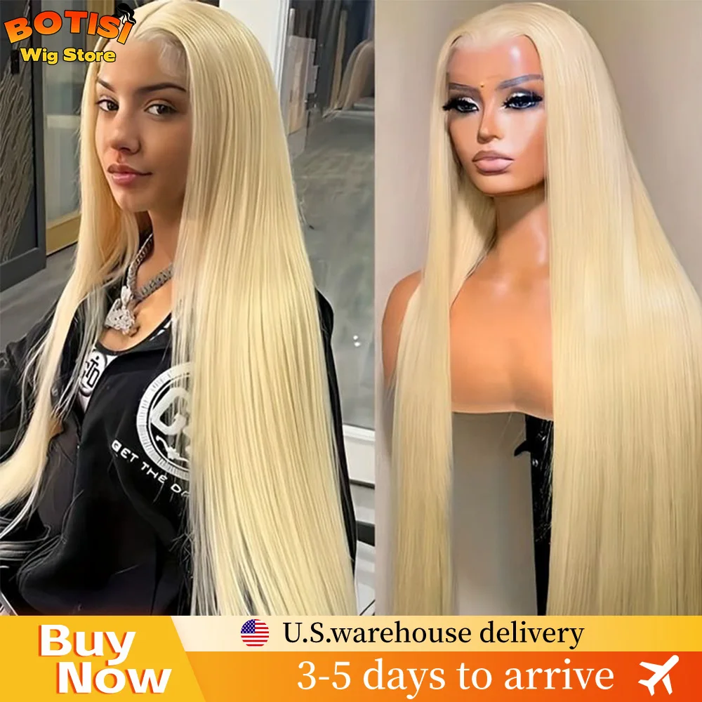 

Botisi 613 Hd Lace Wig 13x6 Human Hair Straight 13x4 Lace Frontal Bone Straight Human Hair Wigs Honey Blonde Wig Human Hair