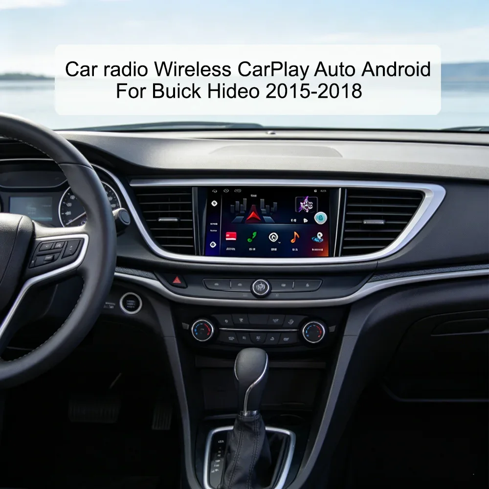 

8-дюймовый IPS автомобильный радиоприемник на Linux для Buick Hideo 2015-2018 с беспроводным CarPlay, Android Auto, 4G LTE, Wi-Fi, Bluetooth, оригинальный дизайн
