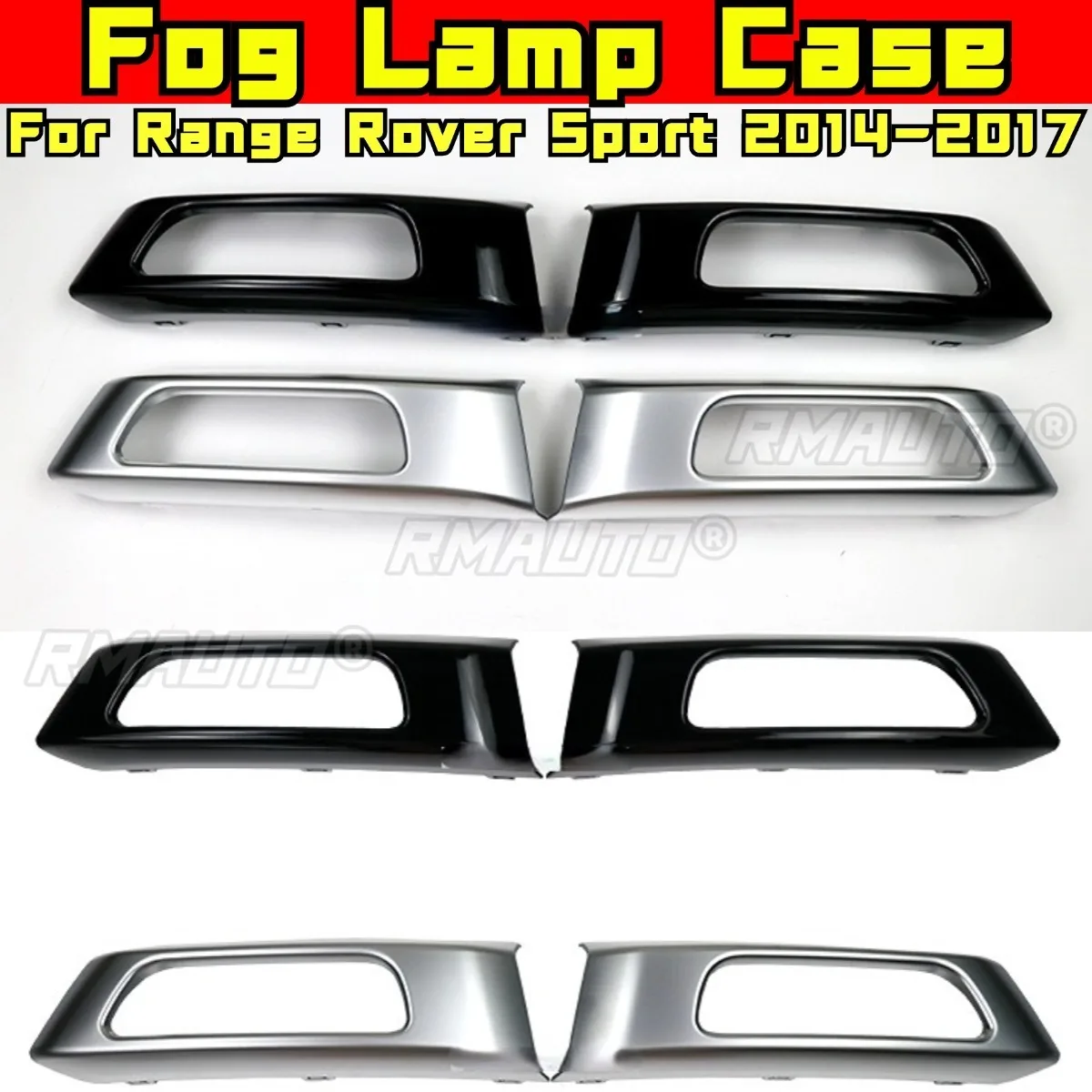 

Для Range Rover Sport 2014-2017 внешние аксессуары, чехол для противотуманной фары, крышка рамы противотуманной фары, крышка рамы для подбородка, комплект кузова