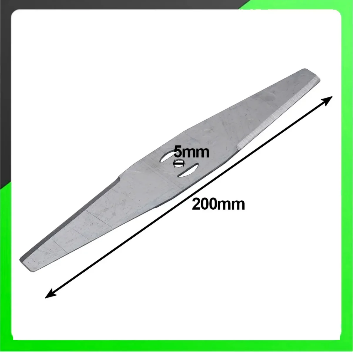 

Metal Grass String Trimmer Head Blade 200mm Steel Replacement Saw Blades Lawn Mower Slotted-Knife Garden Tool Parts
