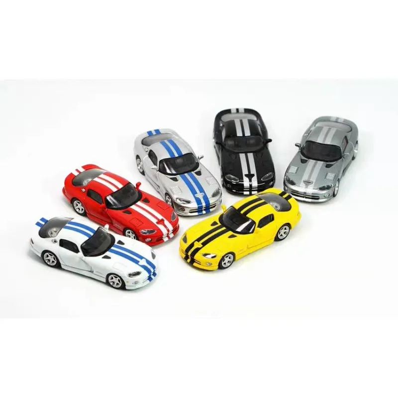 In Stock 1:64 Viper Hard Top Viper GTS alloy die-cast static car model Creative Decorative item Holiday gift