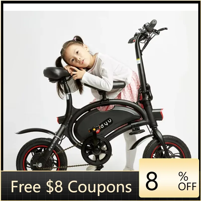 

STLF DZ WJW Advanced Fashion Electric Bike Warehouse Elcykel Women Mini Fold Bike Electric Folding Bike Scooter Hybrid Electric