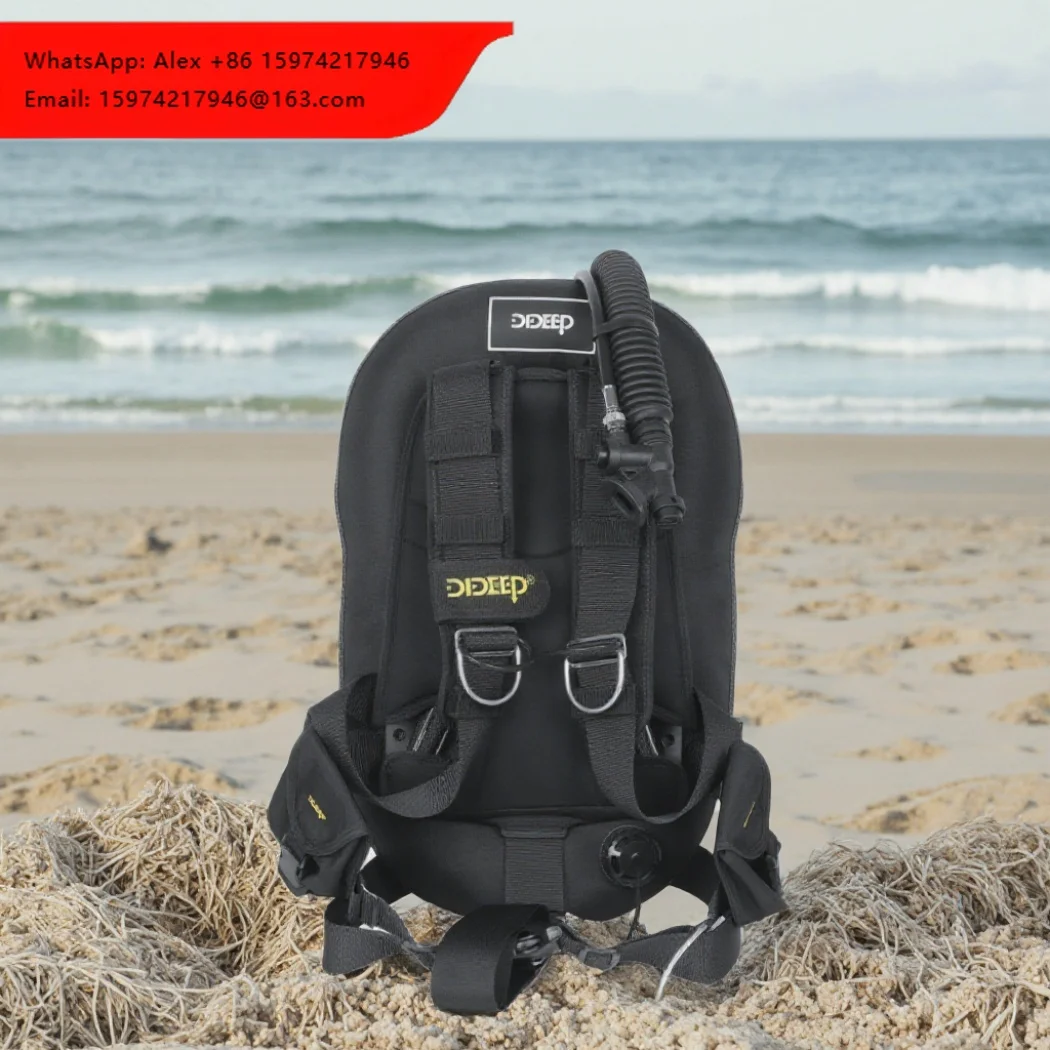 

Factory Price EU WAREHOUSE Brand High Quality Nylon Diving BCD Buoyancy Compensation Device 25LBS Back Fly Design All Swim Gear