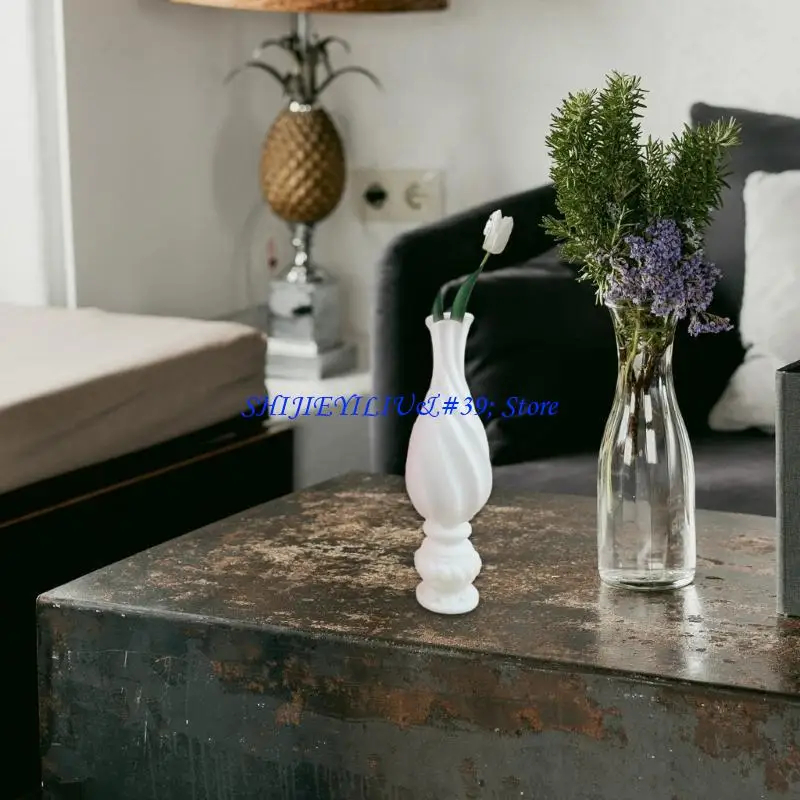 E21F Silicone Mold DIY Resin Moulds Roman Column Ornaments Molds Perfect for Home Decor Office Display Wedding Arrangements