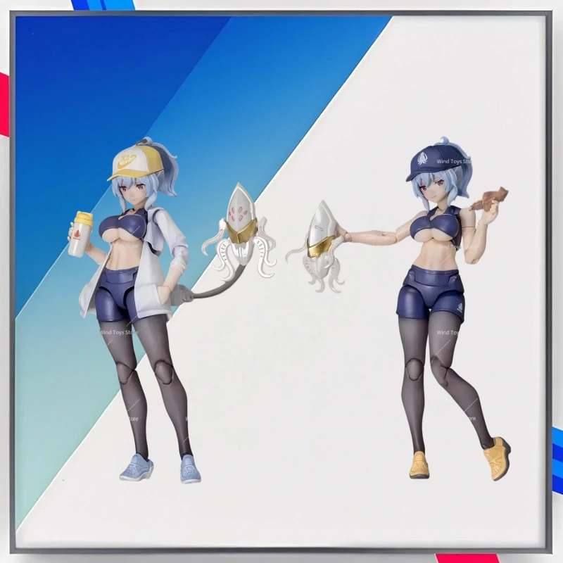 

In Stock Alphamax Anime Darkness Comes Karakenya Mobile Suit Girls Daily Fitness Wear Version Model Kit Action Toy Figure Gift