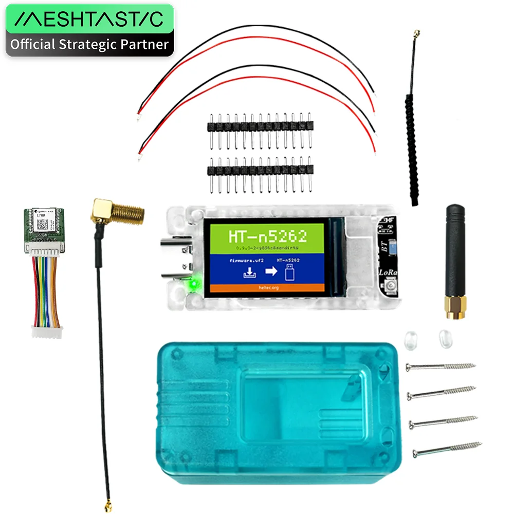 Heltec Meshtastic T114 V2 трекер nRF52840 SX1262 Nordic GPS LoRaWAN LoRa Arduino устройство позиционирования малой мощности BLE 915 МГц