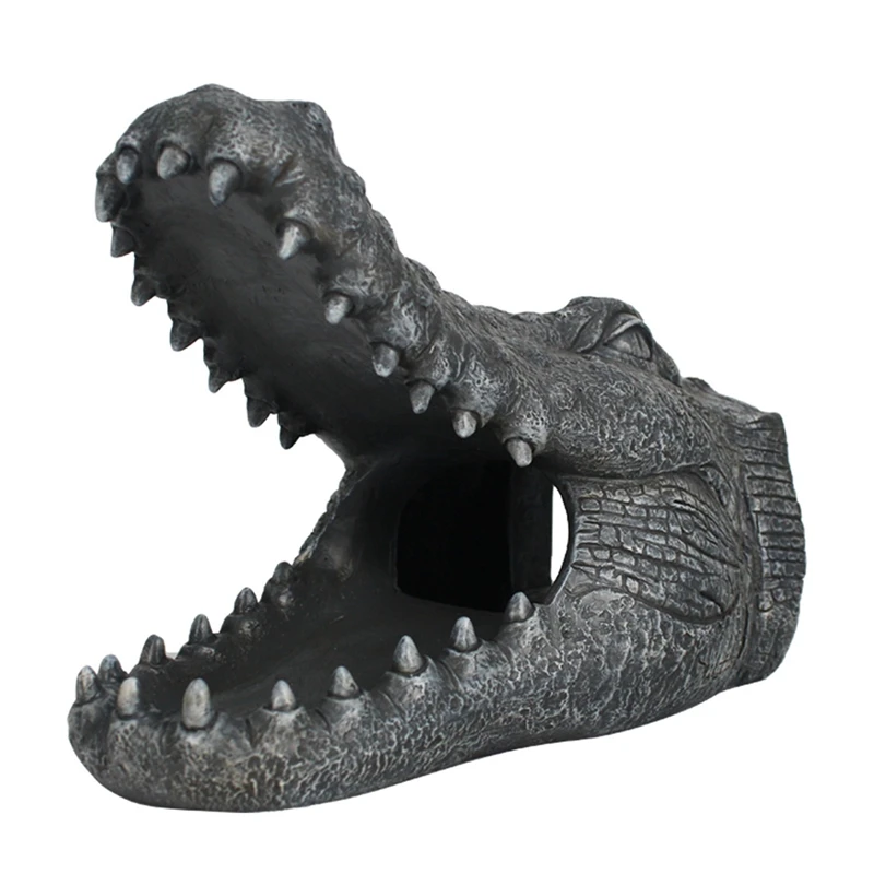 Outdoor Alligator Extension Drain Pipe Trim Crocodile Statues Gutter Guardian Rain Downspout Extension Statues Garden Decoration