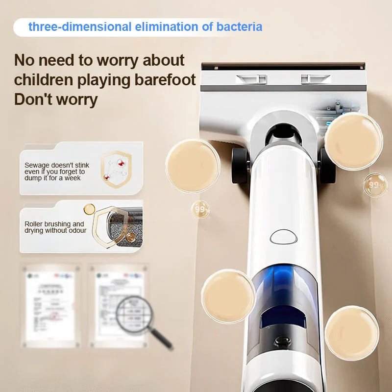 Wholesale Wireless Handheld Electric Wet/Dry Self-Cleaning HEPA Filtration Vacuum Cleaner Cordless Household