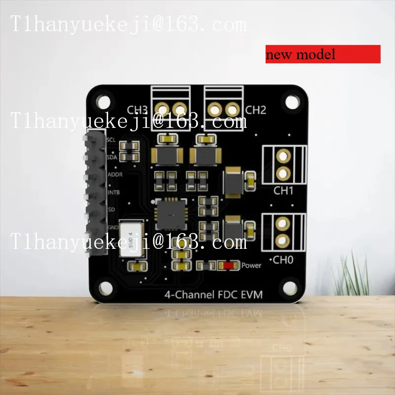 Suitable for FDC2214 module, capacitive sensor gesture recognition paper counting liquid level measurement