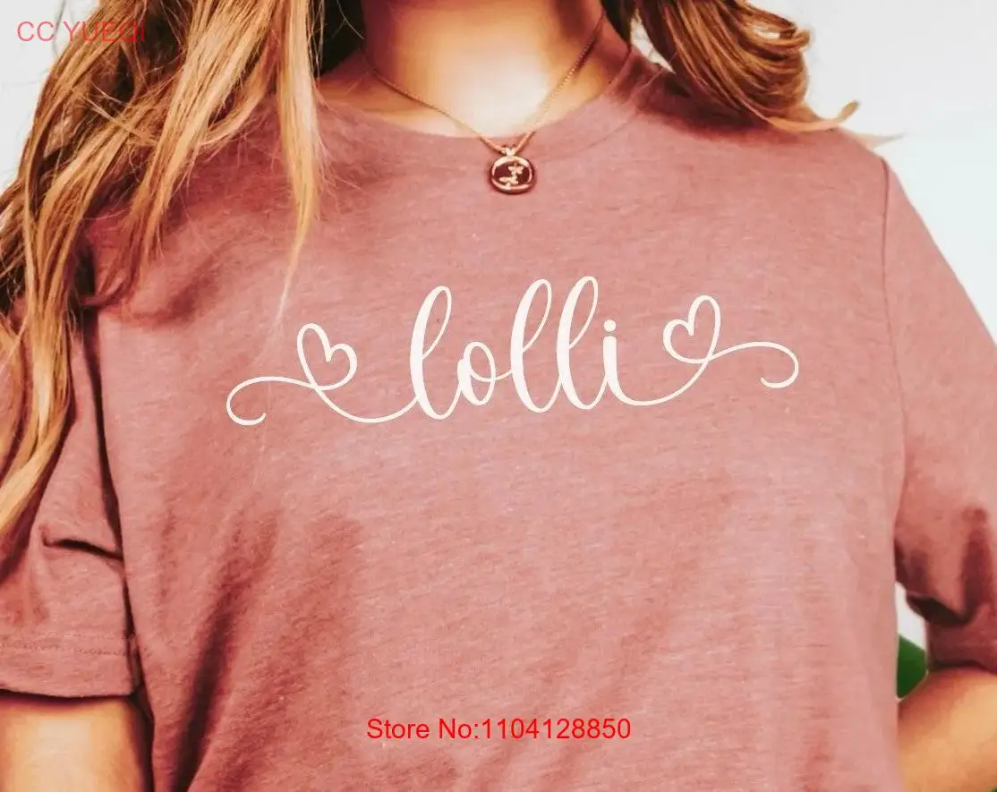 

Lolli T Shirt for Mother's Day Promoted to Best Ever long or short sleeves