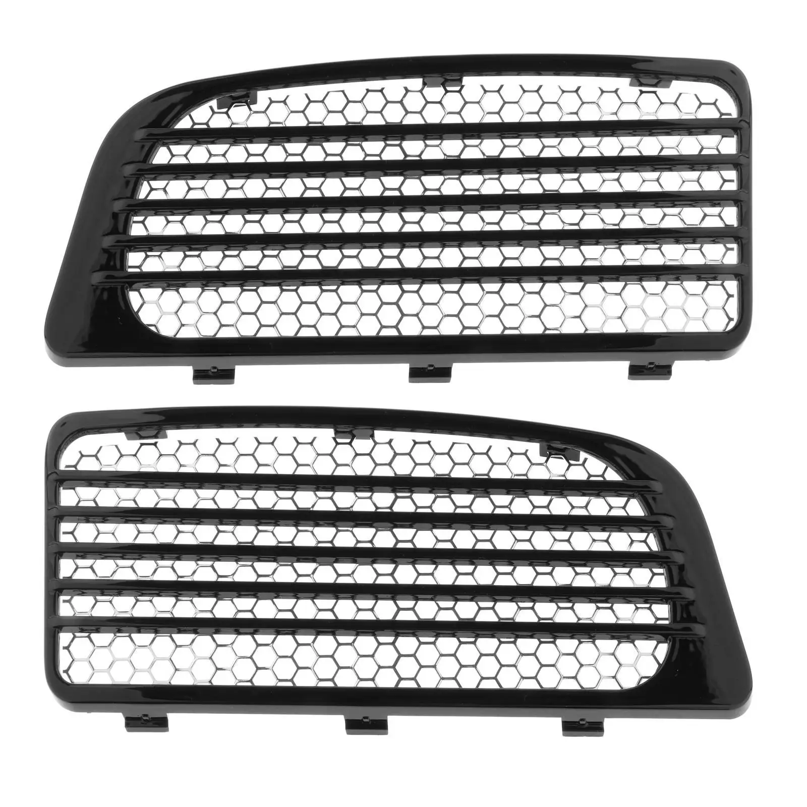 

2pcs Motorcycle Radiator w/ Metal Mesh Fit for Touring Cooled 14+ Motorbike Replace Accessories
