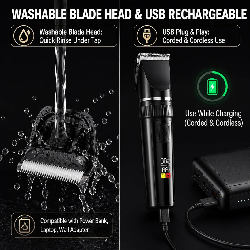 Conjunto profissional de corte - Beard Trimmer avaliação e preço