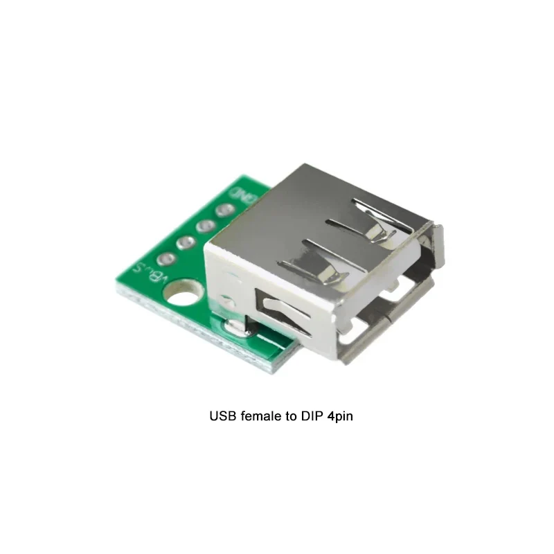USB to 2.0 Female Head Male MICRO Direct Insertion Adapter Board Welded Phone Power Data Cable Module