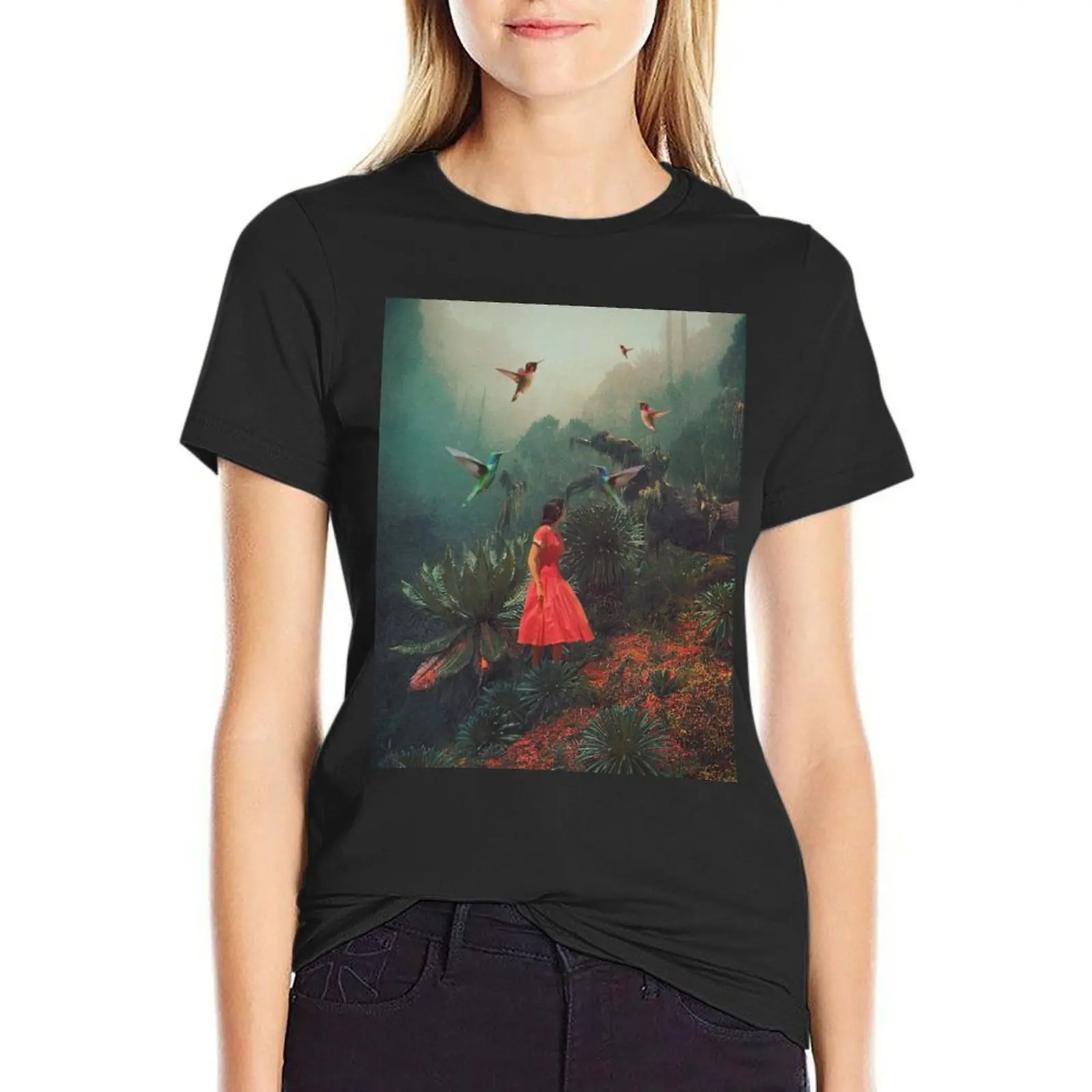

20 Seconds before the Rain T-Shirt cute clothes plus sizes anime clothes woman t shirt
