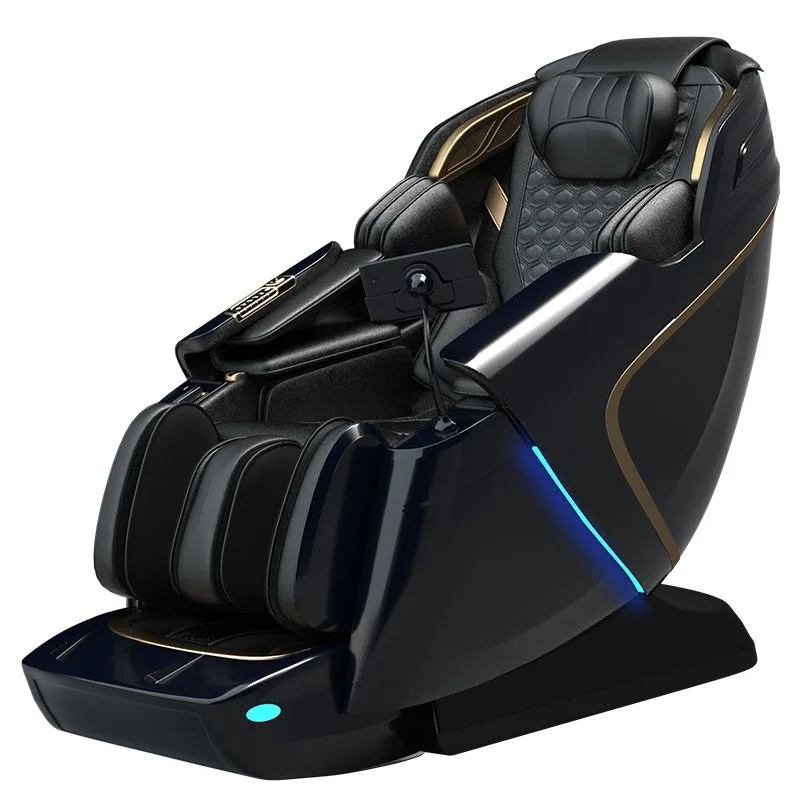 Electric 4D Massage Chair Thai Stretch 2025 Shiatsu Zero Gravity Double Mechanism Chair for Massage Chair