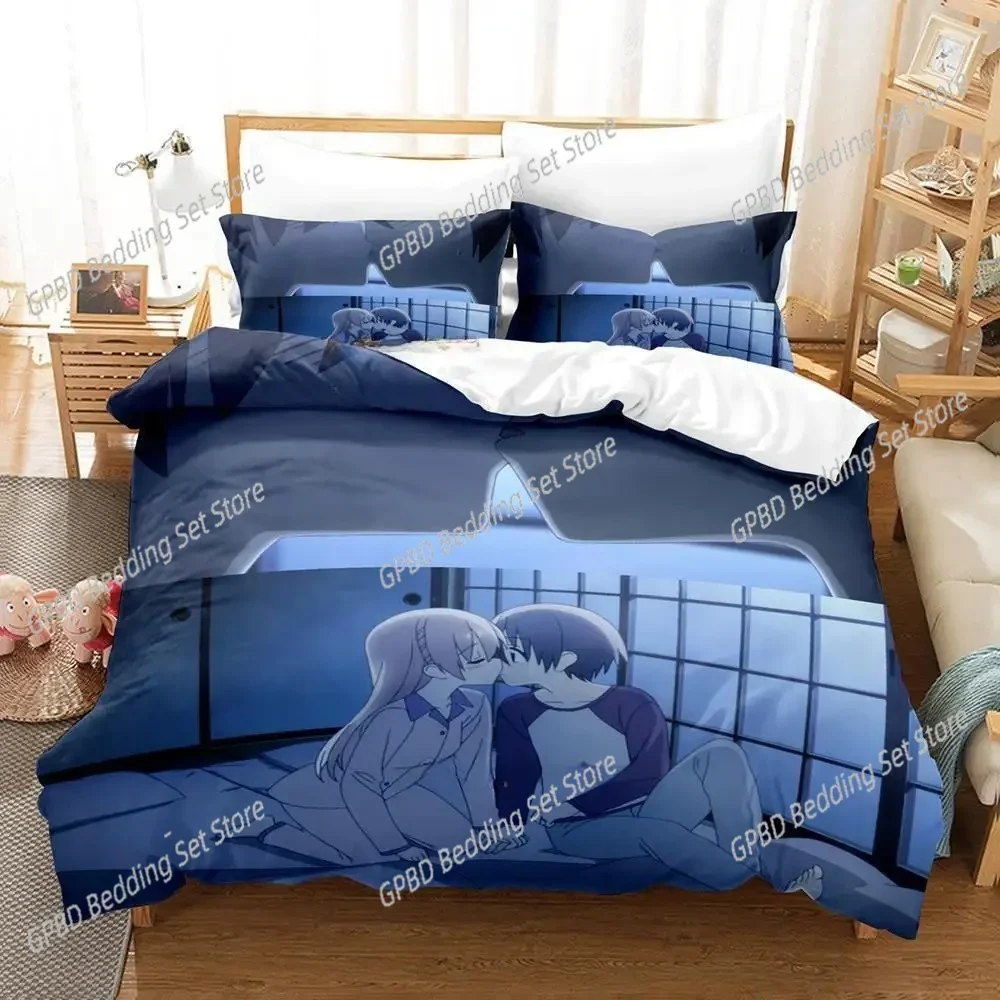 

Tonikaku Kawaii Nasa & Tsukasa Bedding Set Bedroom Soft Modern Bedspreads Comefortable Duvet Cover Quilt Cover And Pillowcase