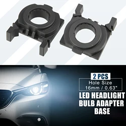 X Autohaux 2pcs H7 LED Headlight Bulb Holder Adapter Socket Base Holders Clip for Ford Focus MK2 Fiesta Mondeo MK4